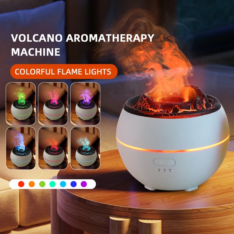 Flame Aroma Diffuser Household Desk By Castlight