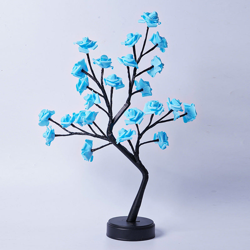 Table Lamp Flower Tree Rose By Castlight