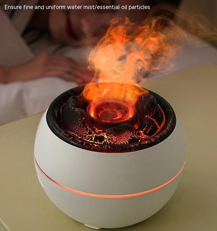 Flame Aroma Diffuser Household Desk By Castlight