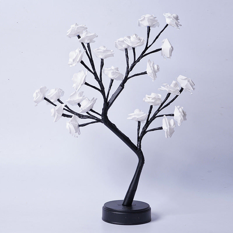 Table Lamp Flower Tree Rose By Castlight