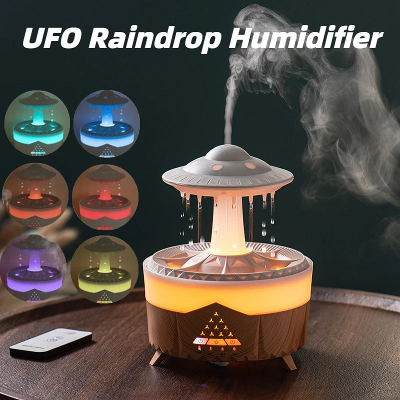 UFO Raindrop Humidifier Water Drop Air Humidifier By Castlight