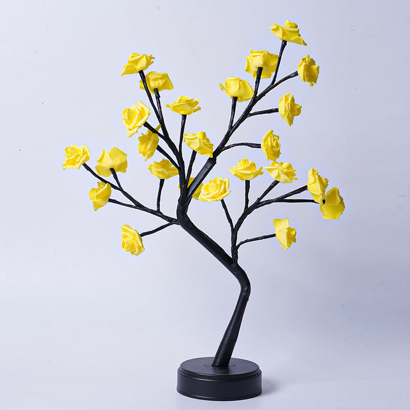 Table Lamp Flower Tree Rose By Castlight